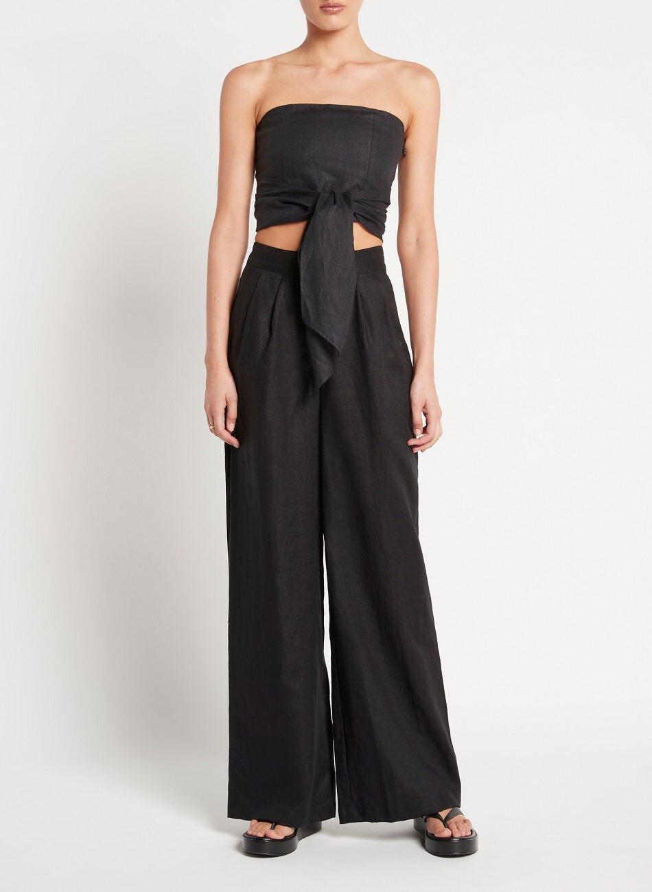 Black Linen Pants
