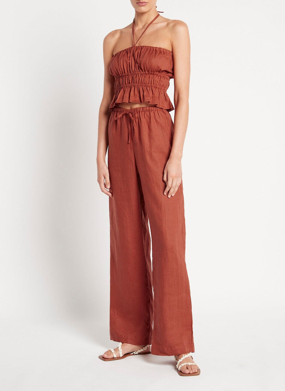 Full Length Linen Pants