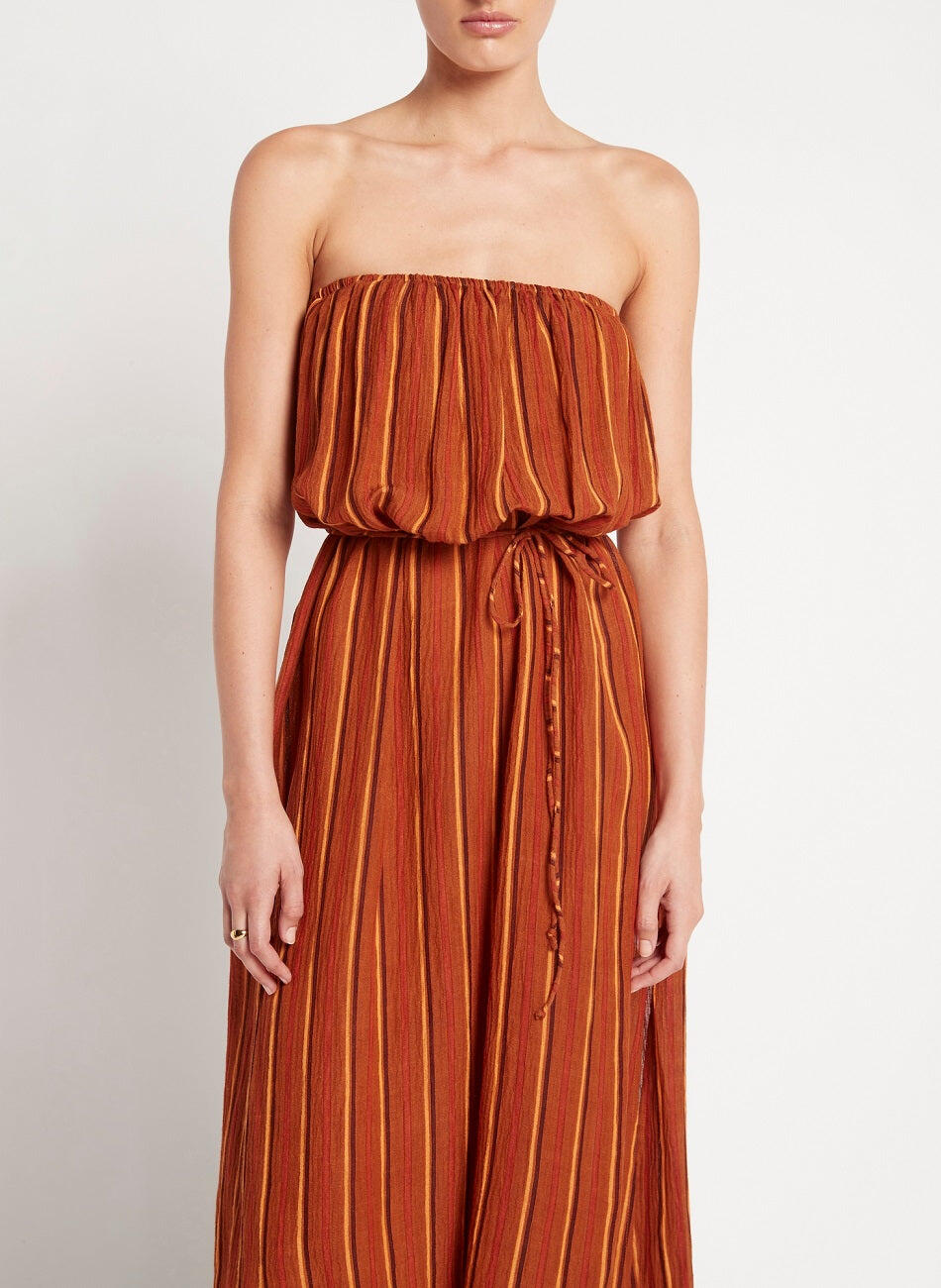 Unlined Midi Dress