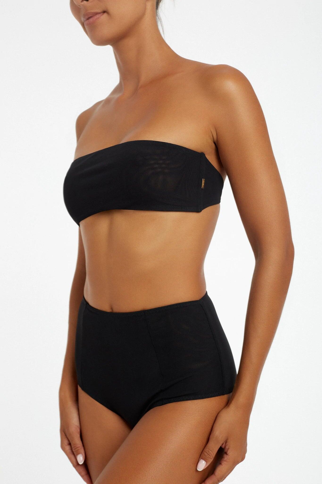Haven High Waisted Brief Black