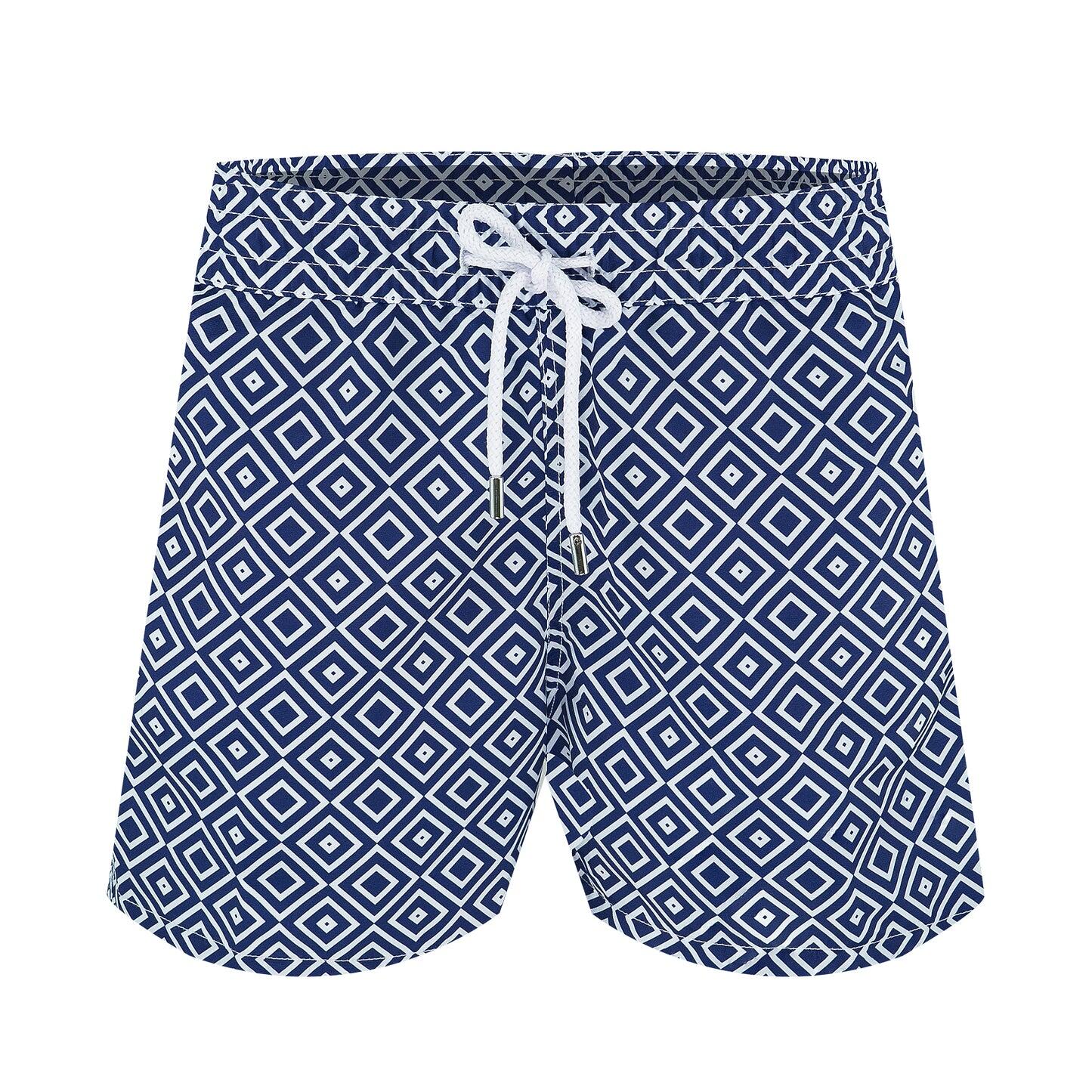 Mens Swim Shorts with Angra Print