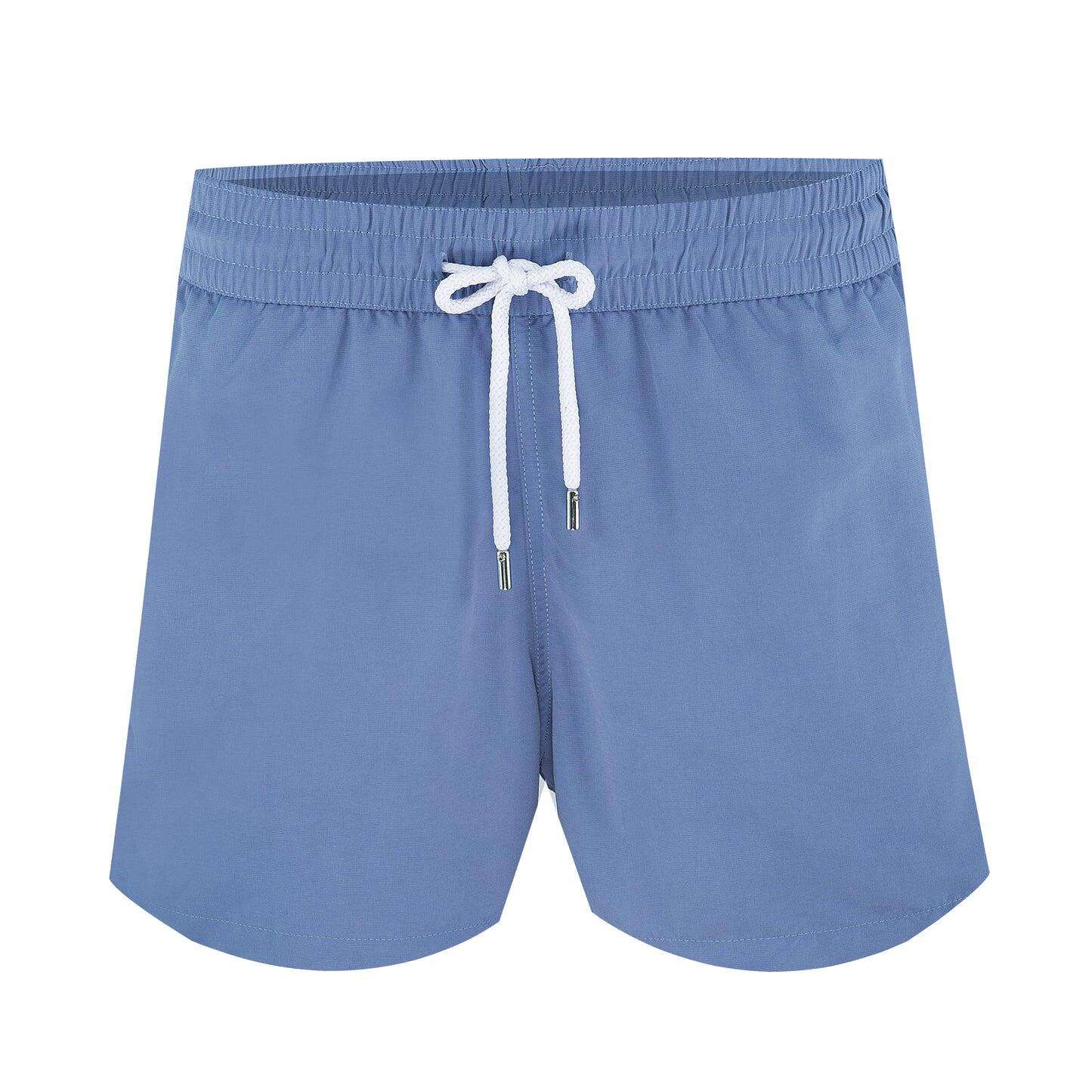 Men Swimming Shorts in Slate Blue
