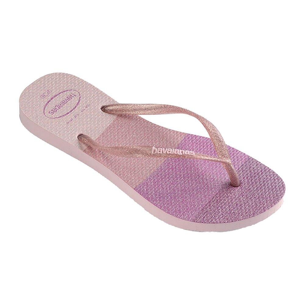 Load image into Gallery viewer, Havaianas Kids Slim Palette Glow Candy Pink
