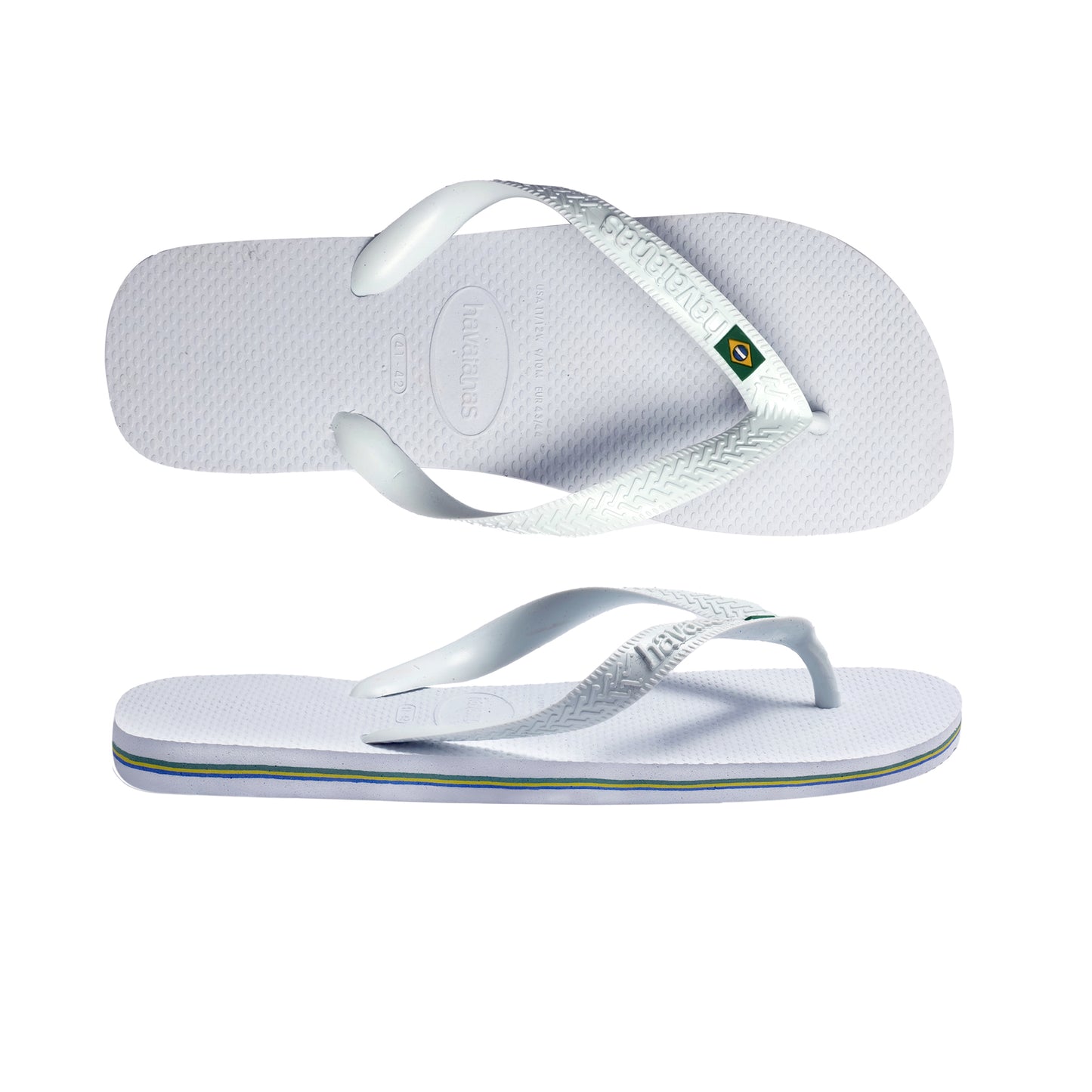 Brasil Flip Flops White - Shoes