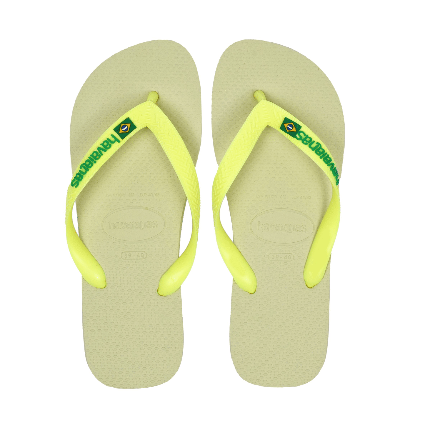 Havaianas Men Brasil Logo Lime Green - Shoes