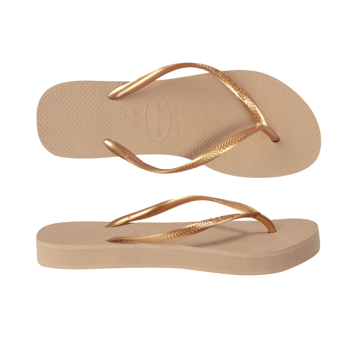 Havaianas Slim Flatform Golden - Shoes
