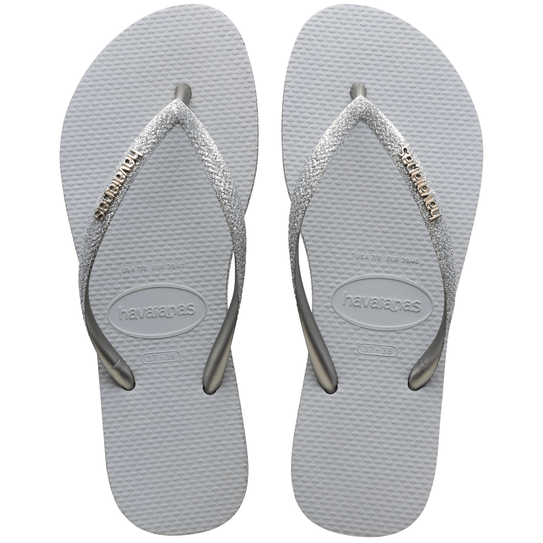 Havaianas Slim Steel Grey Bra 33/34 USA : : Clothing, Shoes &  Accessories