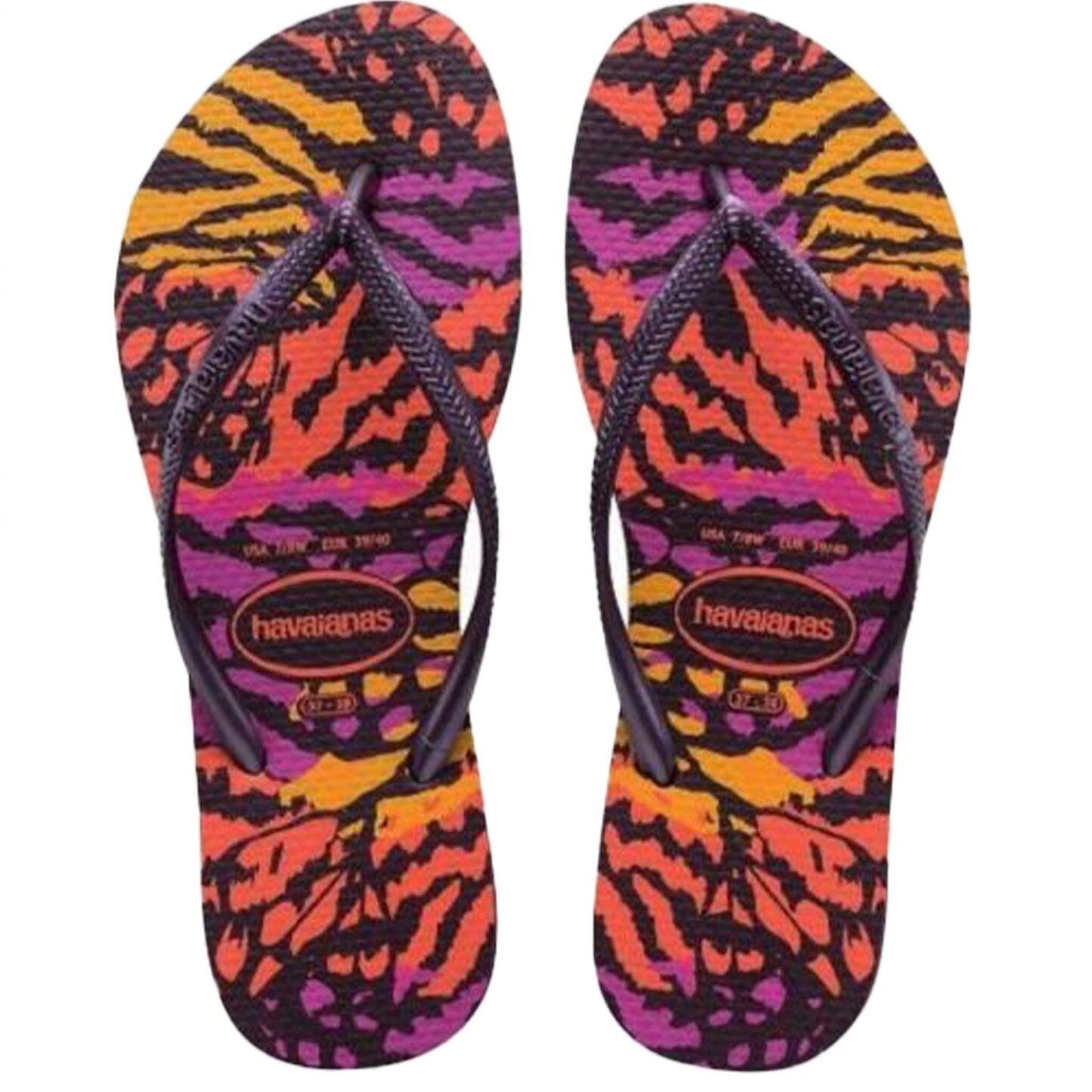 Havaianas Womens Slim Animals Auber - Shoes