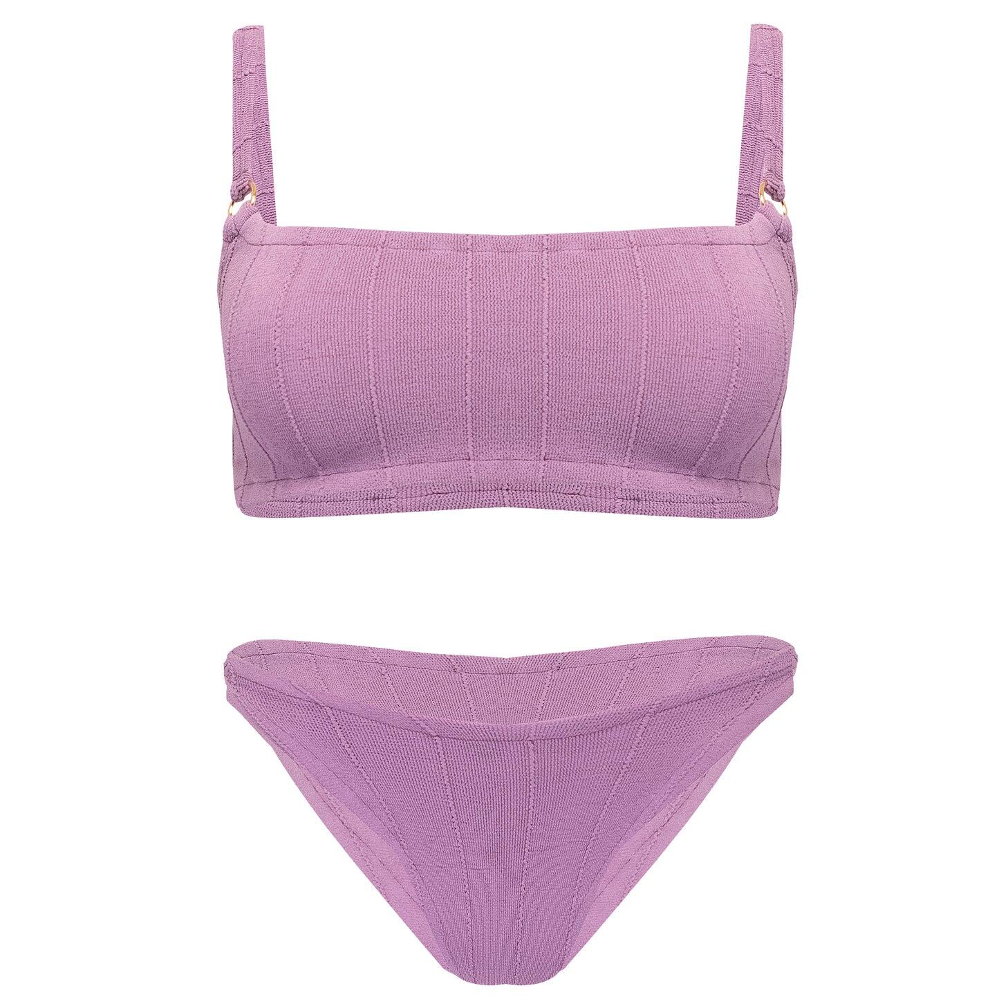 Designer Bikini Set in Lavender | Hunza G