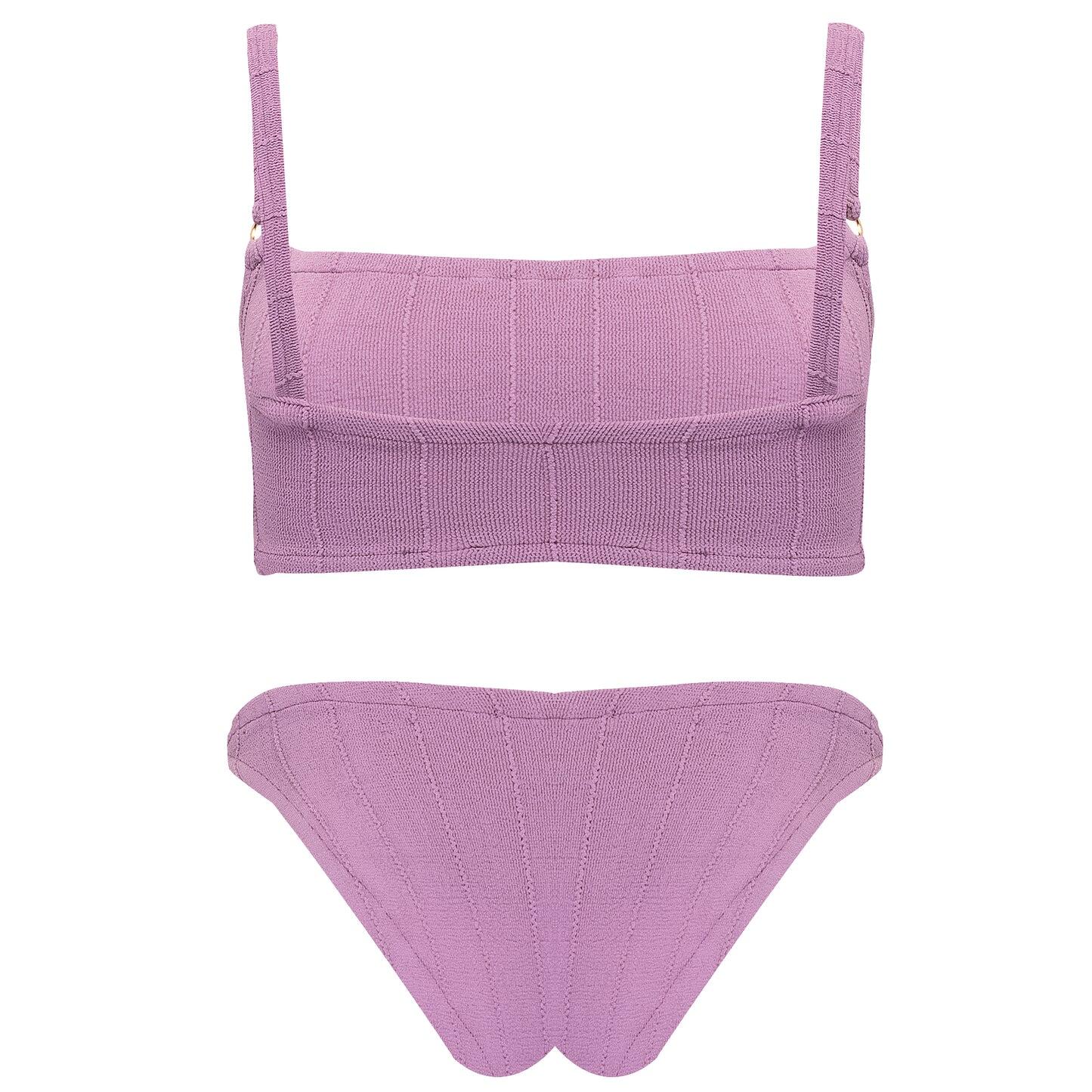 Women's Bikini Set in Ribbed Fabric