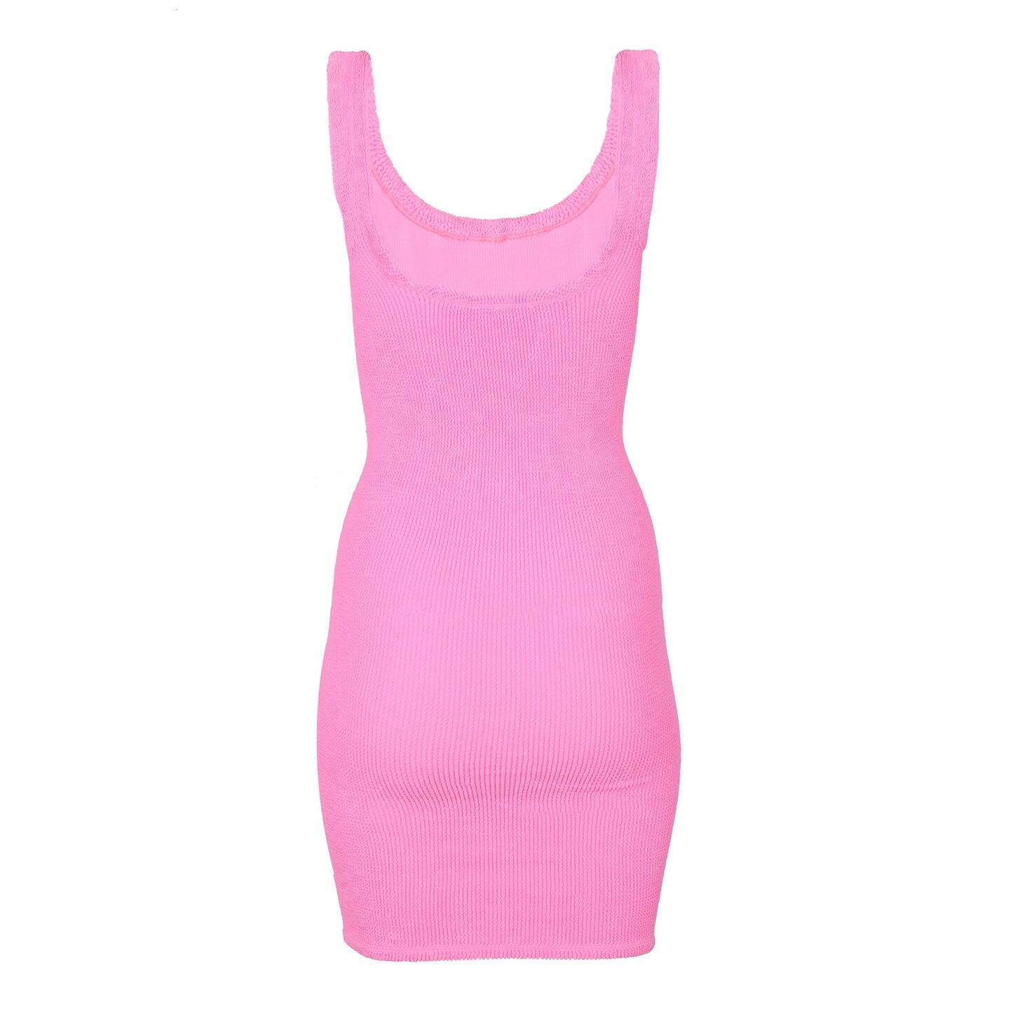 Tank Dress Crinkle Bubblegum - ONE SIZE - Dress