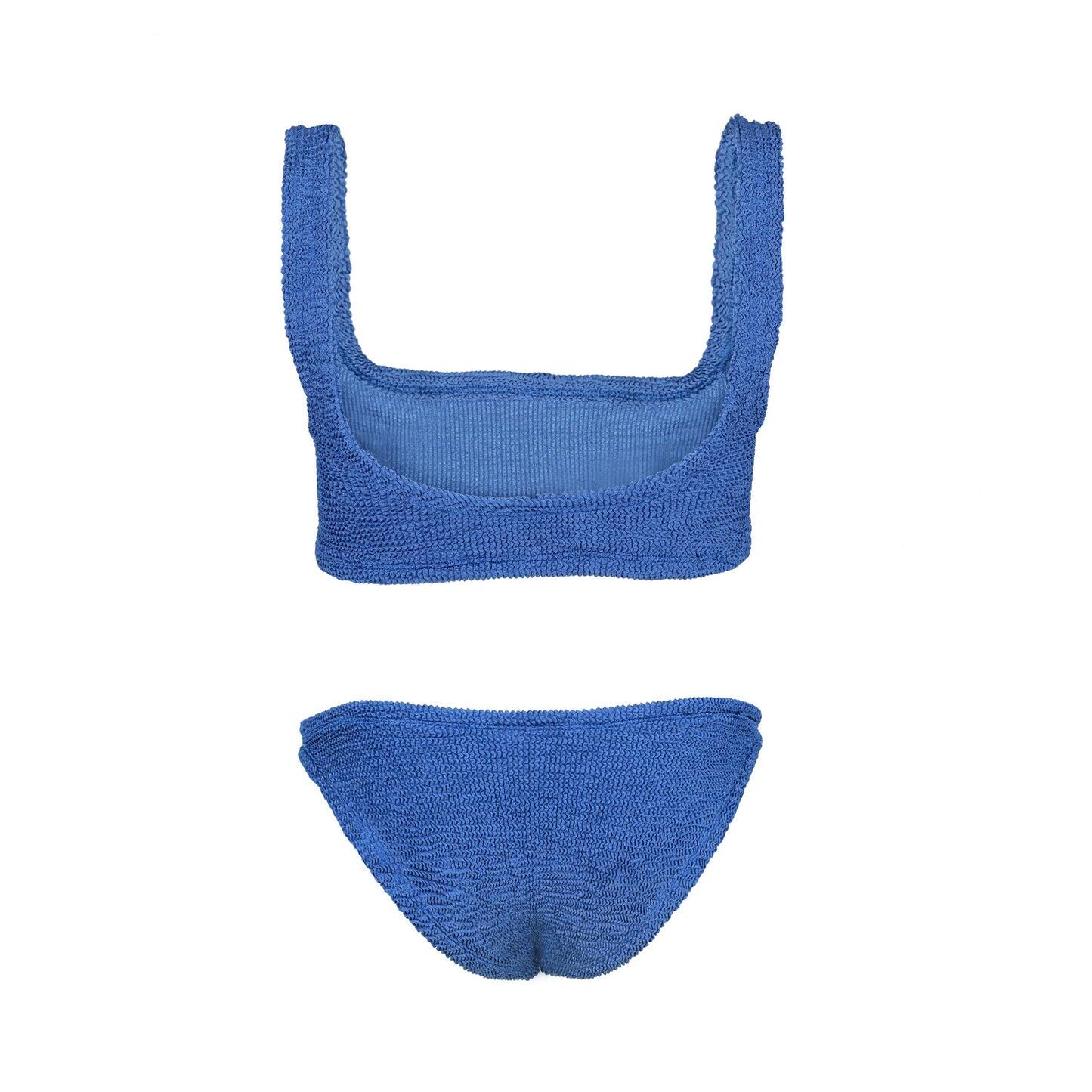 Xandra Bikini Metallic Denim - ONE SIZE - Bikini