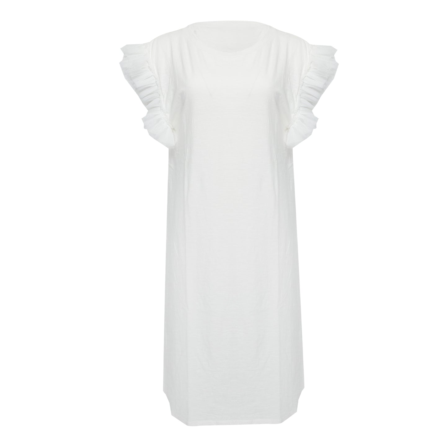 Forte Di Mama Tule Dress White