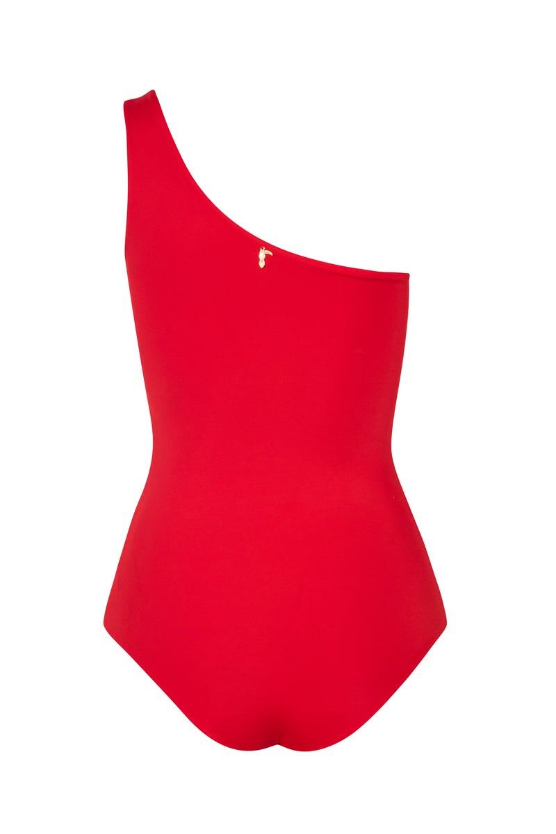 Load image into Gallery viewer, Ornella One Piece Wine/Red
