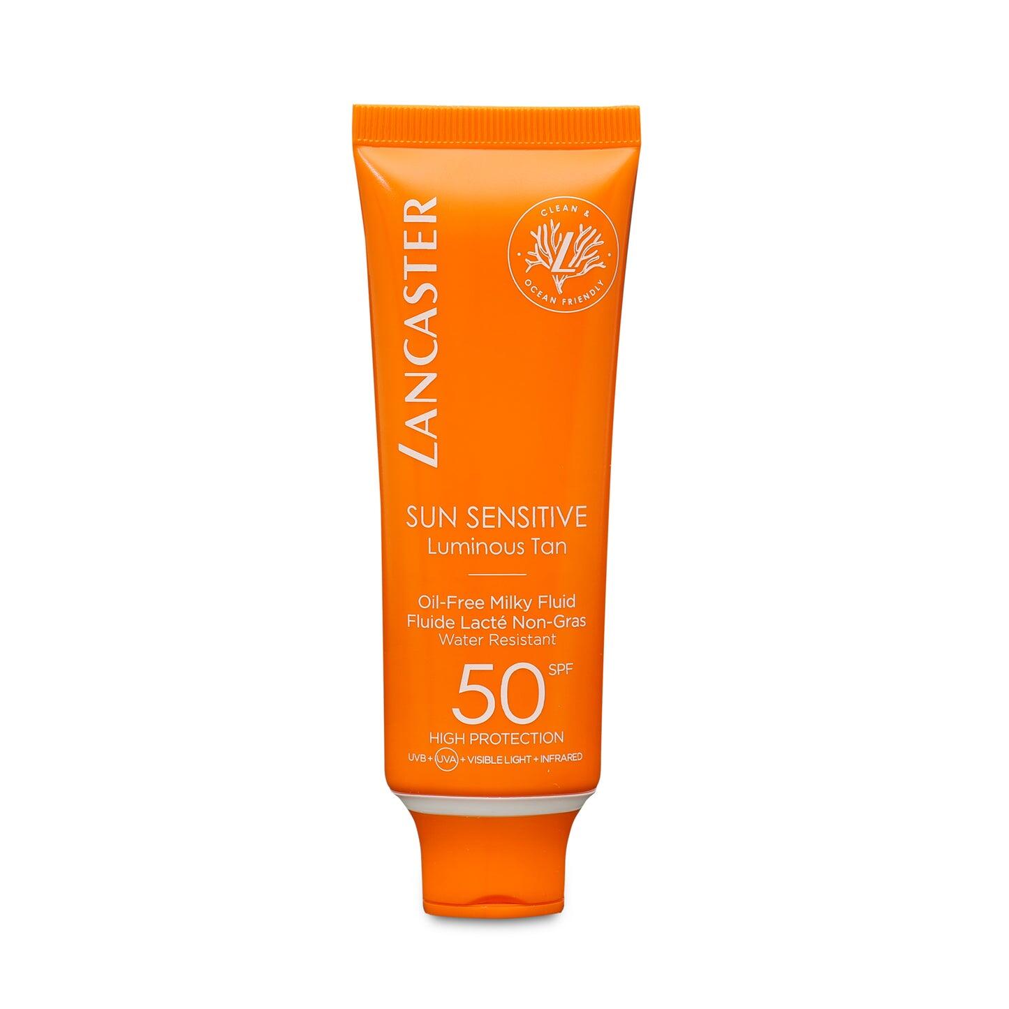 Lancaster Sun Sensitive Oil Free Milky Fluid SPF50 50ml - Sun Cream