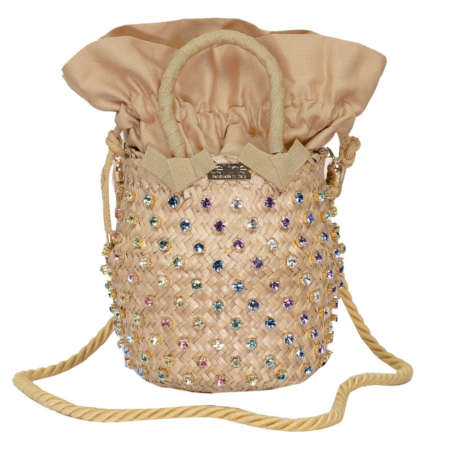 Le nine shop nina crystal bag
