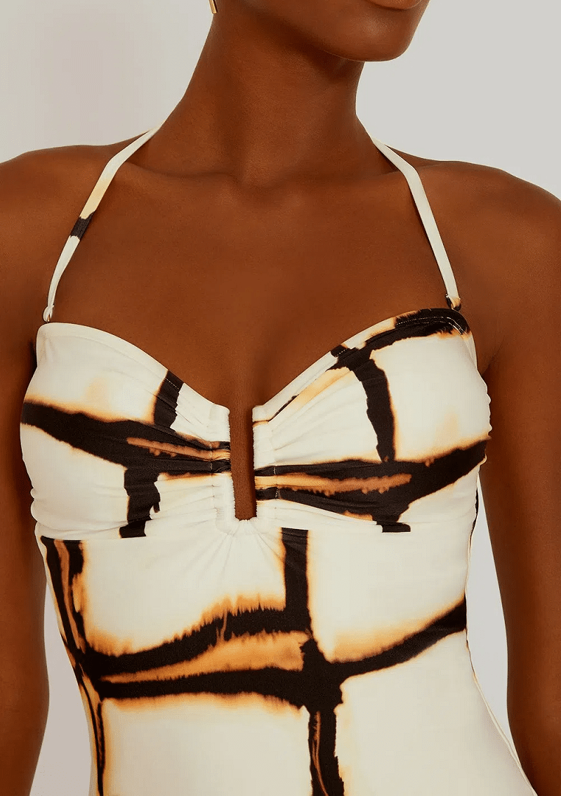 Drop Bandeau One Piece Rust - One Piece