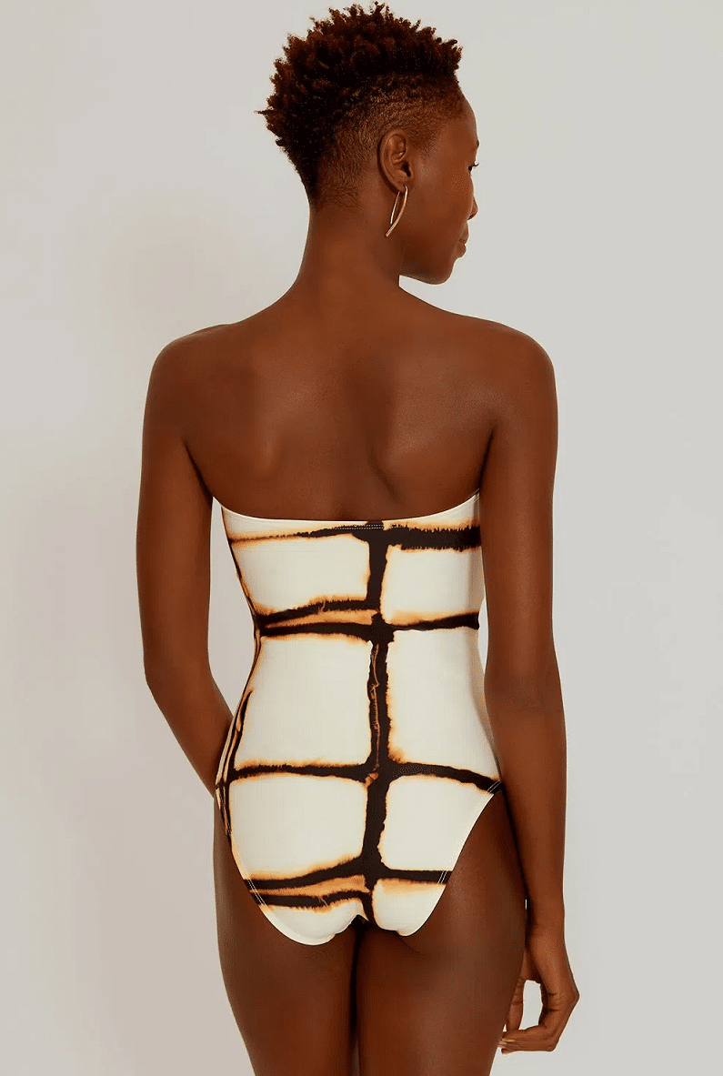 Drop Bandeau One Piece Rust - One Piece