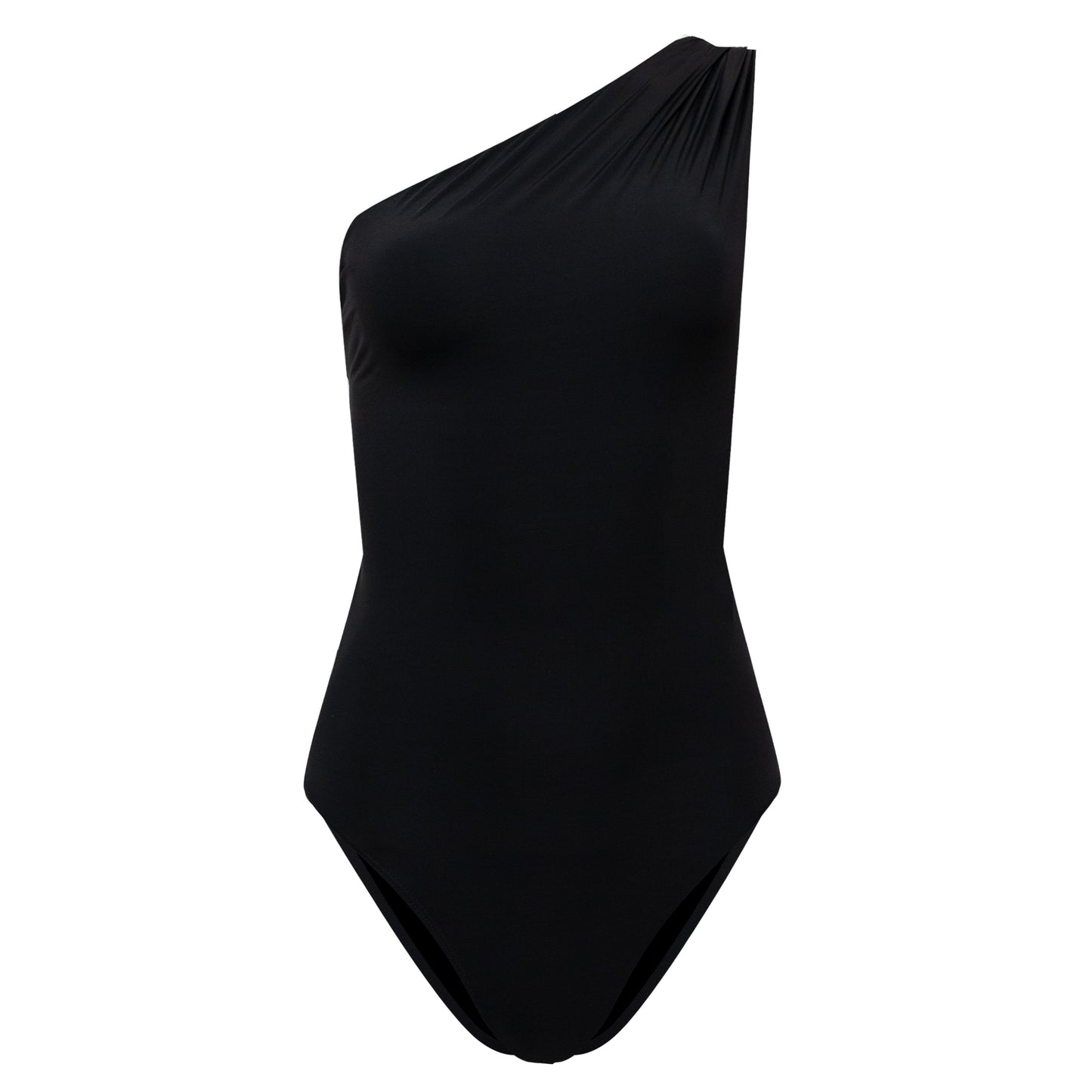 One Shoulder Loop One Piece Black - One Piece