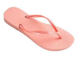 HAVAIANAS Womens SLIM LIGHT PINK - Shoes