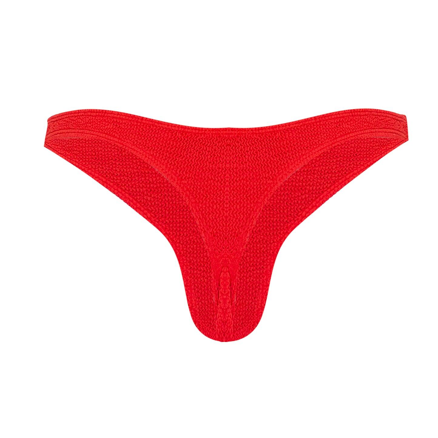 Ibiza Thong Bikini Bottoms Red