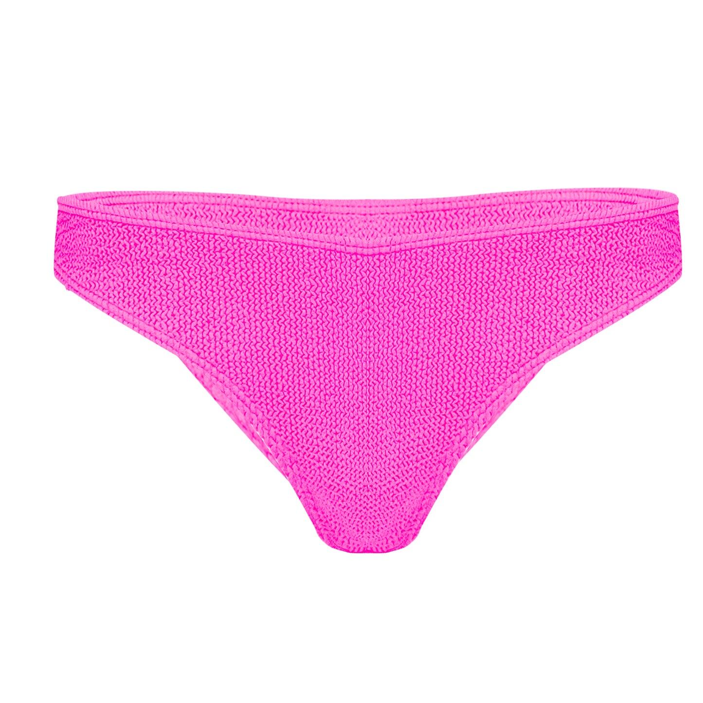 Ibiza Thong Bikini Bottoms Hot Pink