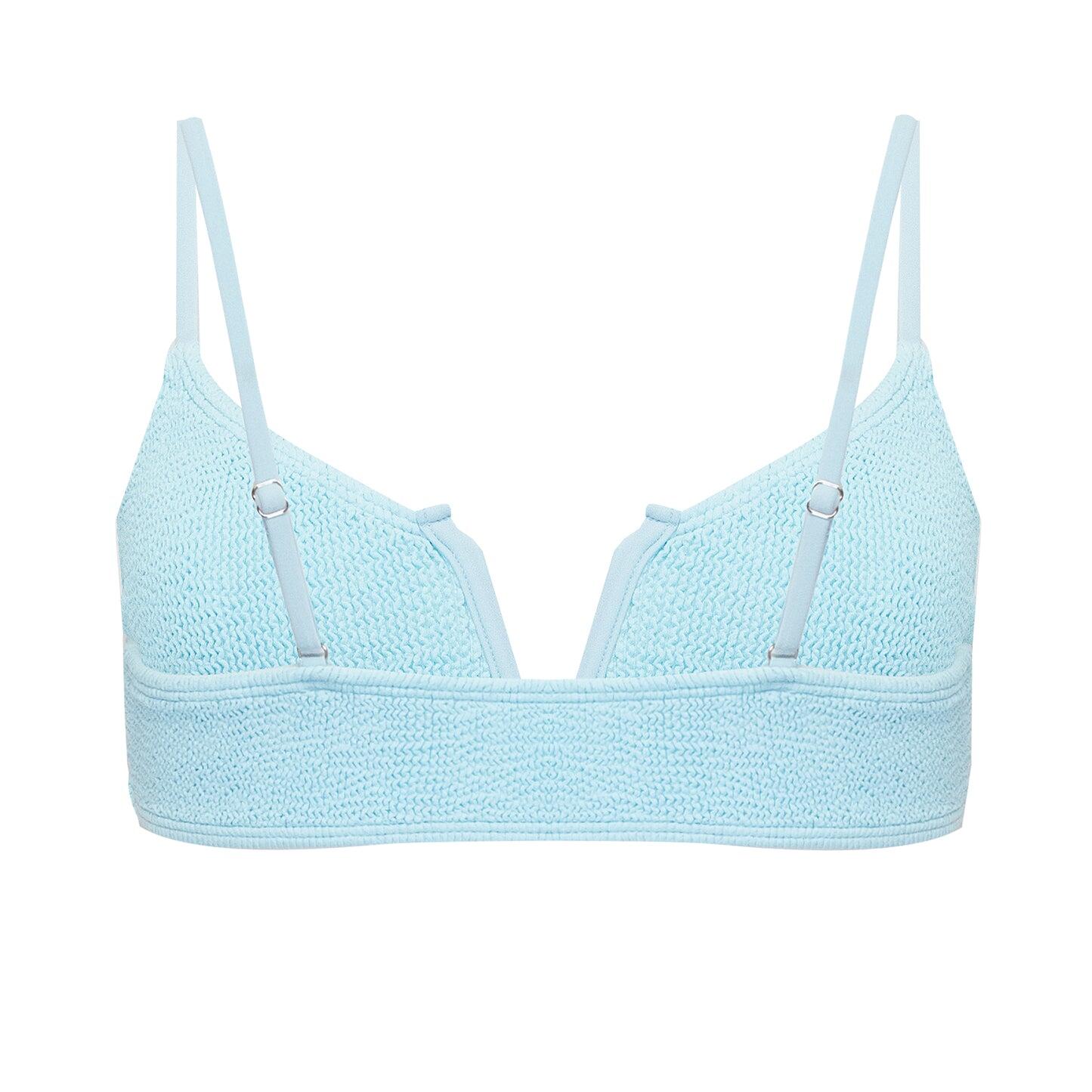 Hawaii Bikini Top Island Blue - ONE SIZE - Bikini Top