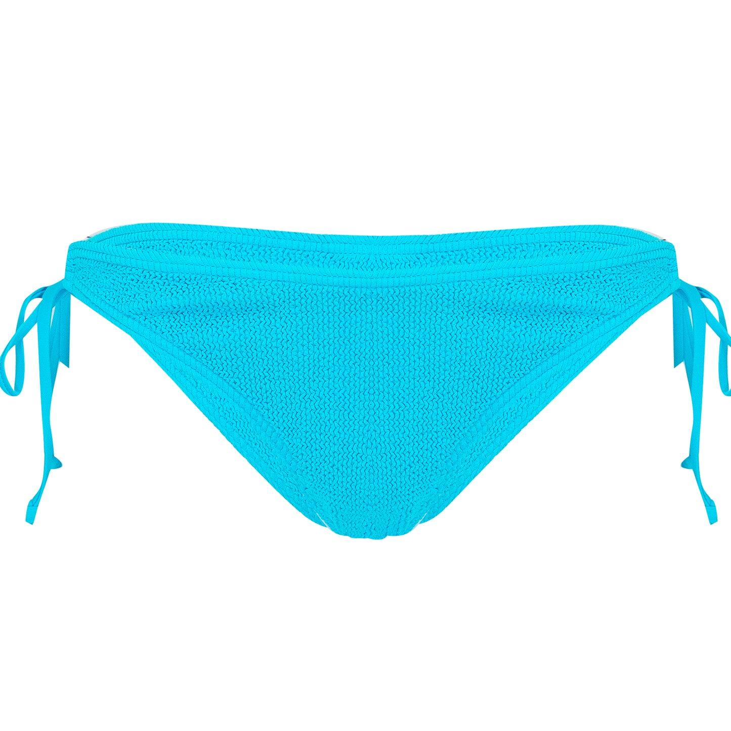 Load image into Gallery viewer, Jamaica Side Tie Bottoms Scuba Blue
