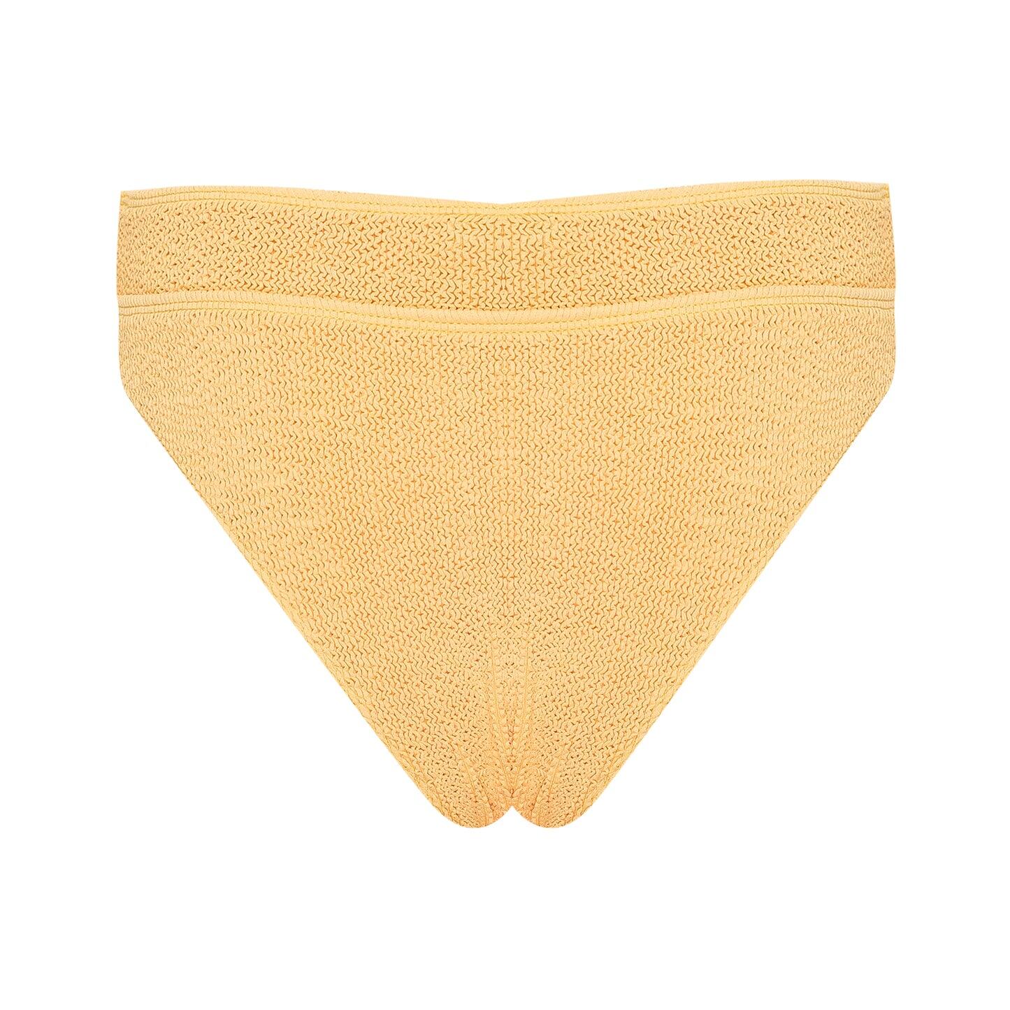 Turk & Caicos Bikini Bottom Mustard Yellow - ONE SIZE - Bikini Bottom
