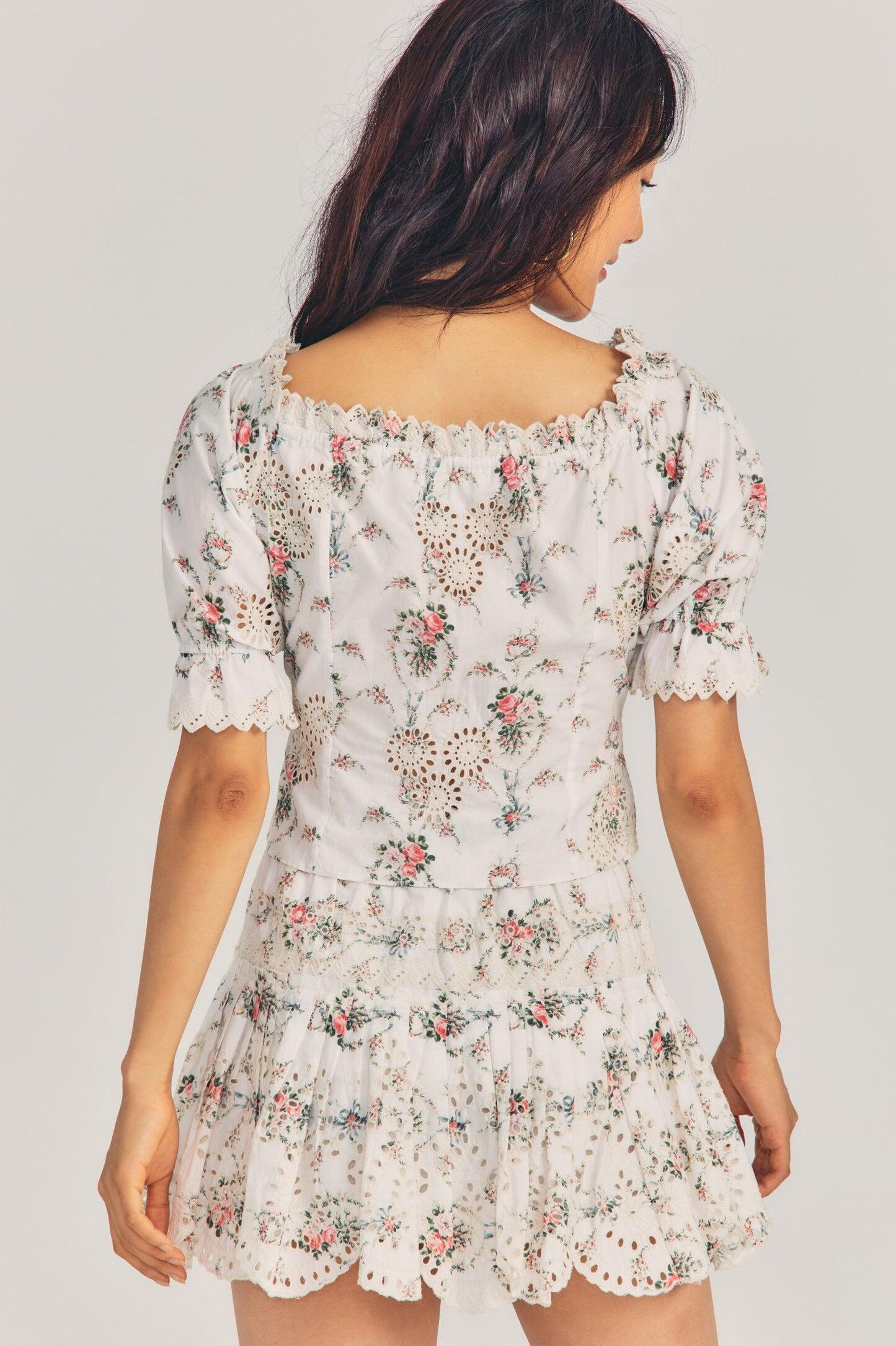 Womens Floral Top