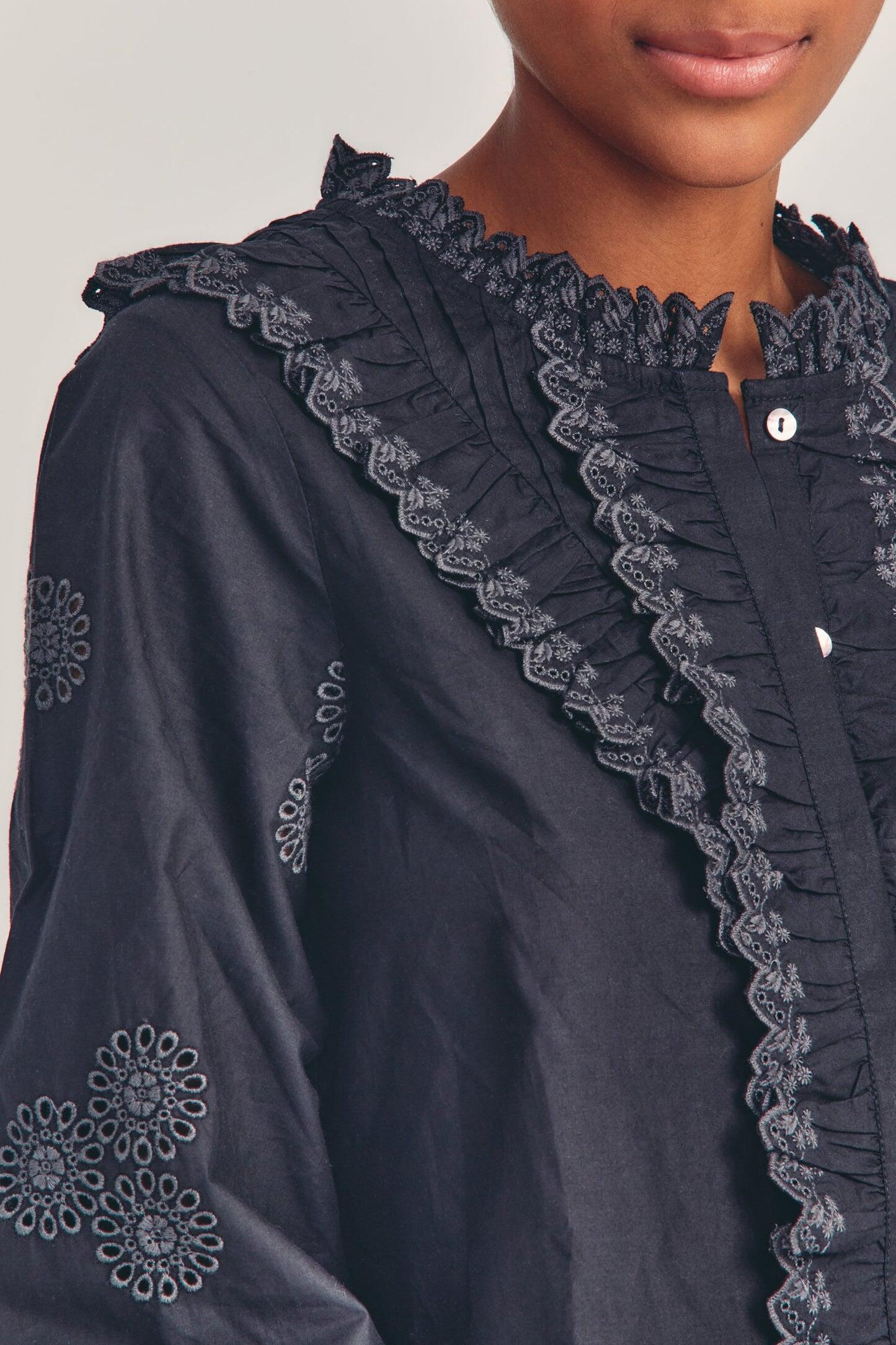 Bloomfield Blouse Black - Top