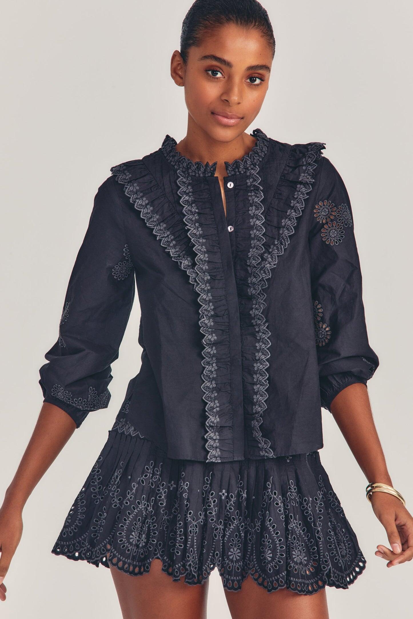 Bloomfield Blouse Black - Top