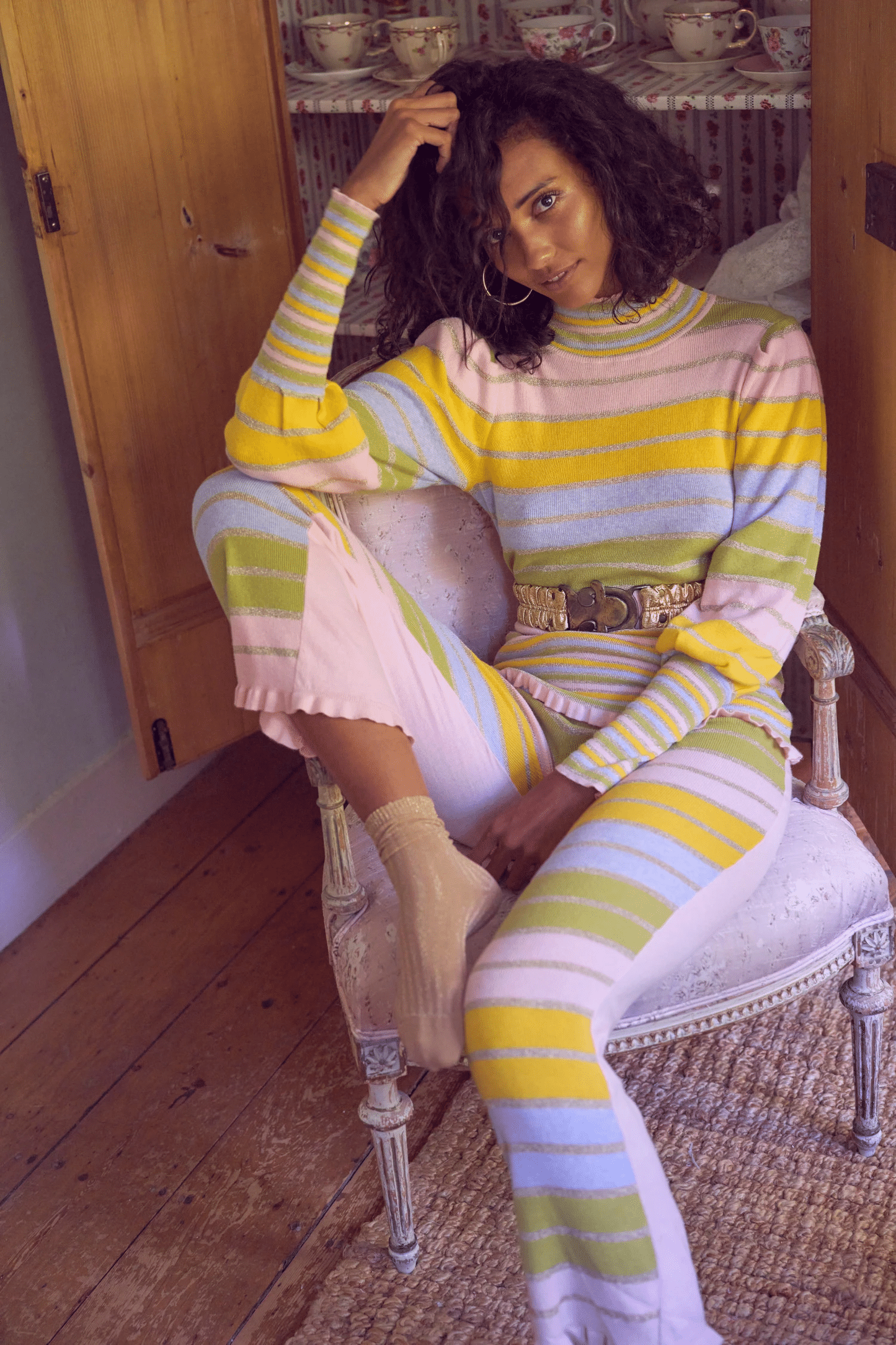 Kaiden Pant Pastel Party - Bottoms
