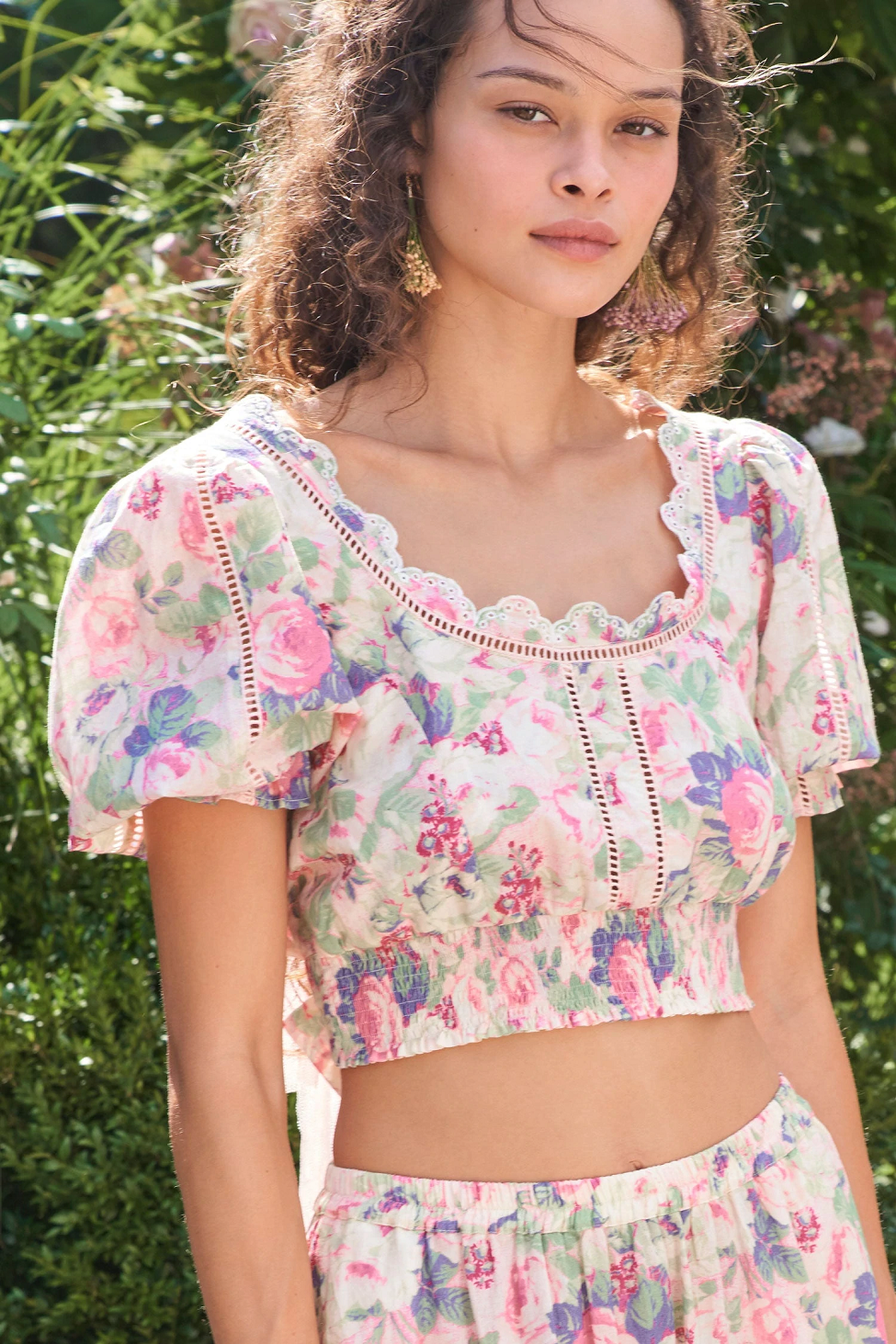 Karsten Crop Top Veiled Kiss - Top
