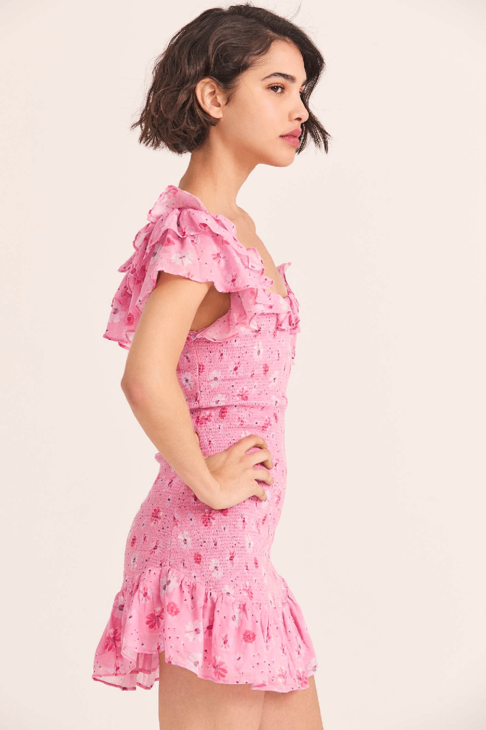 Kodie Dress Coral Blaze - Dress