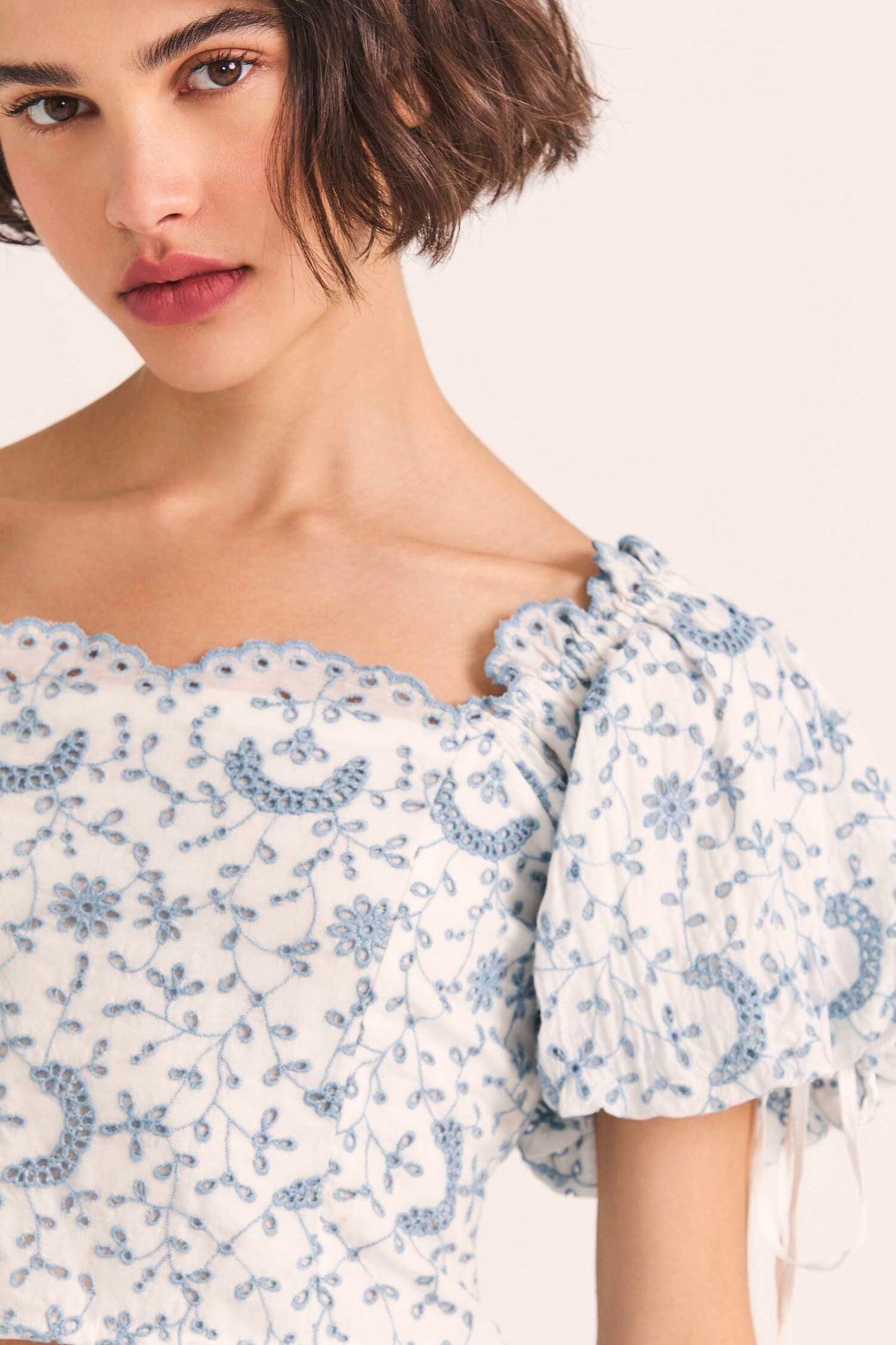 Square Neck Crop Top