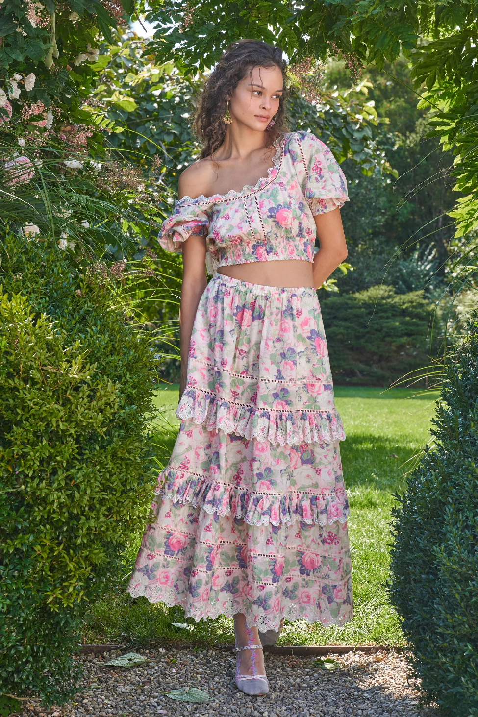 Naila Skirt Veiled Kiss - Skirt