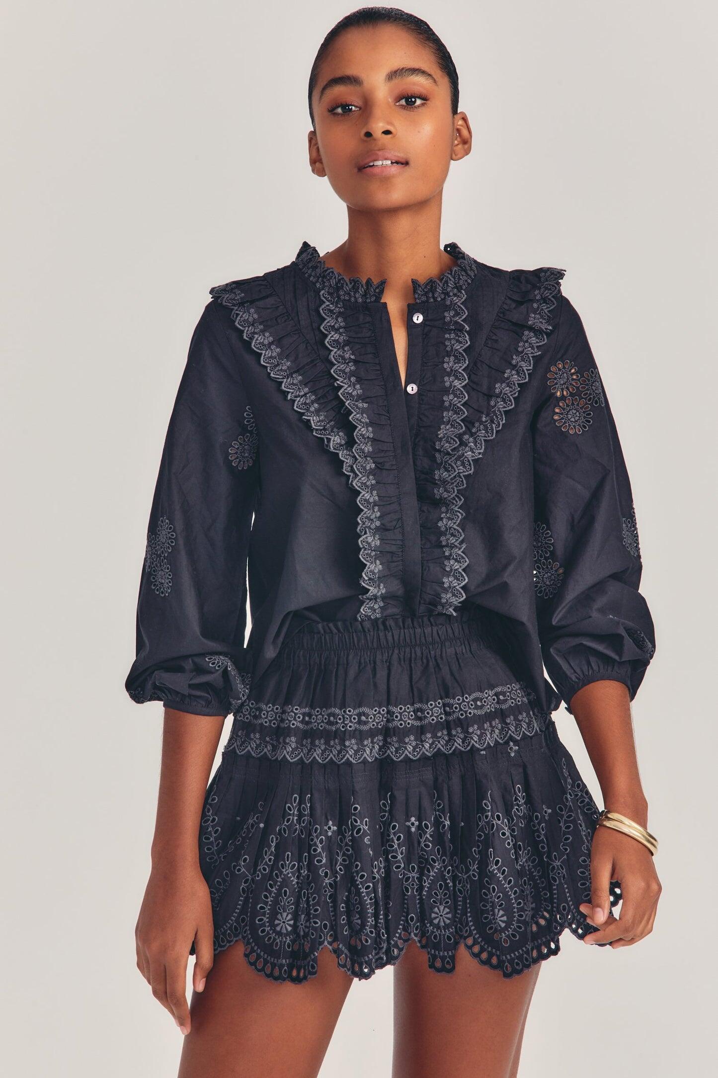 Bloomfield Blouse Black - Top