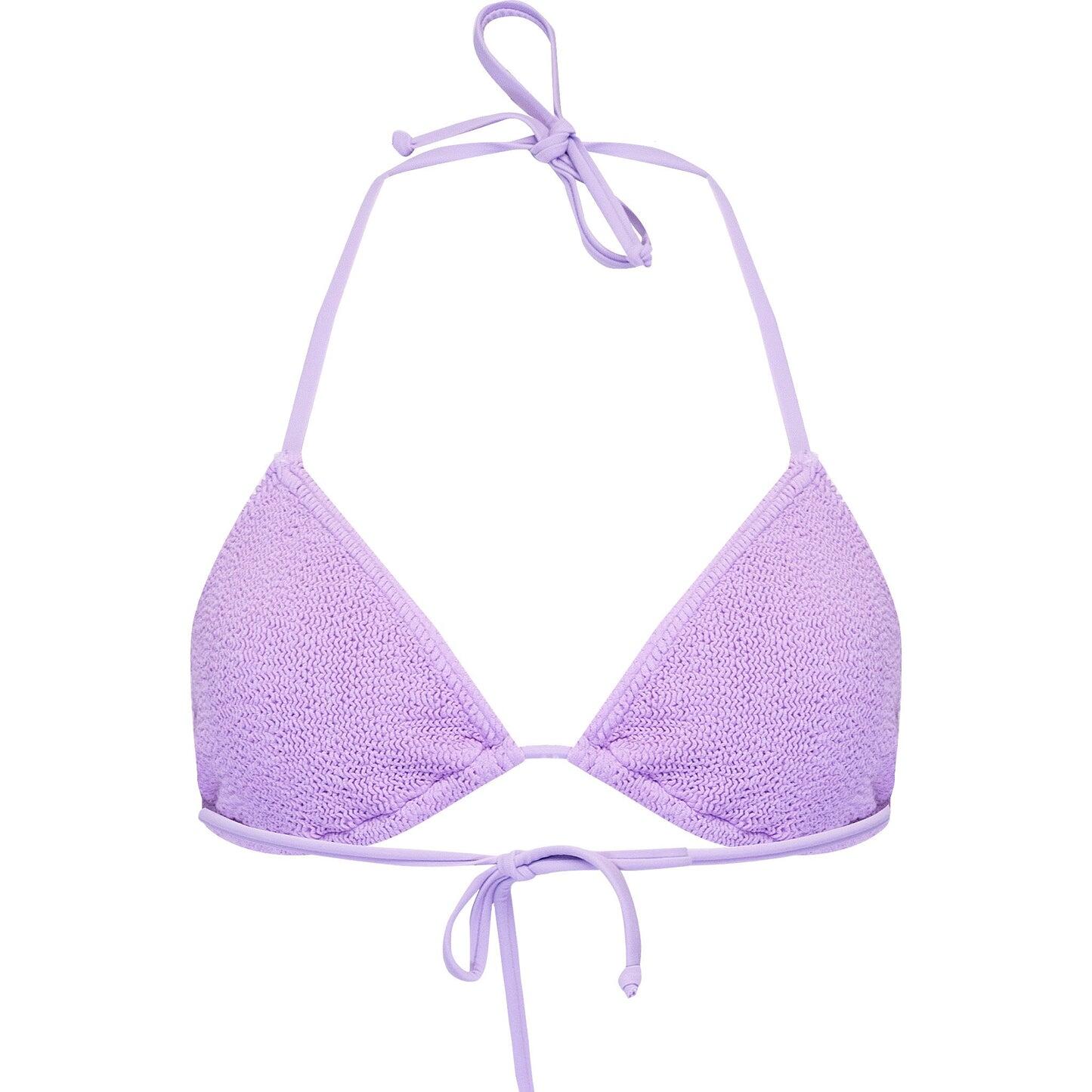Jamaica Triangle Bikini Top Lavander - ONE SIZE - Bikini Top