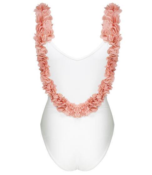 After Party White & Dusty Pink One Piece - One Piece