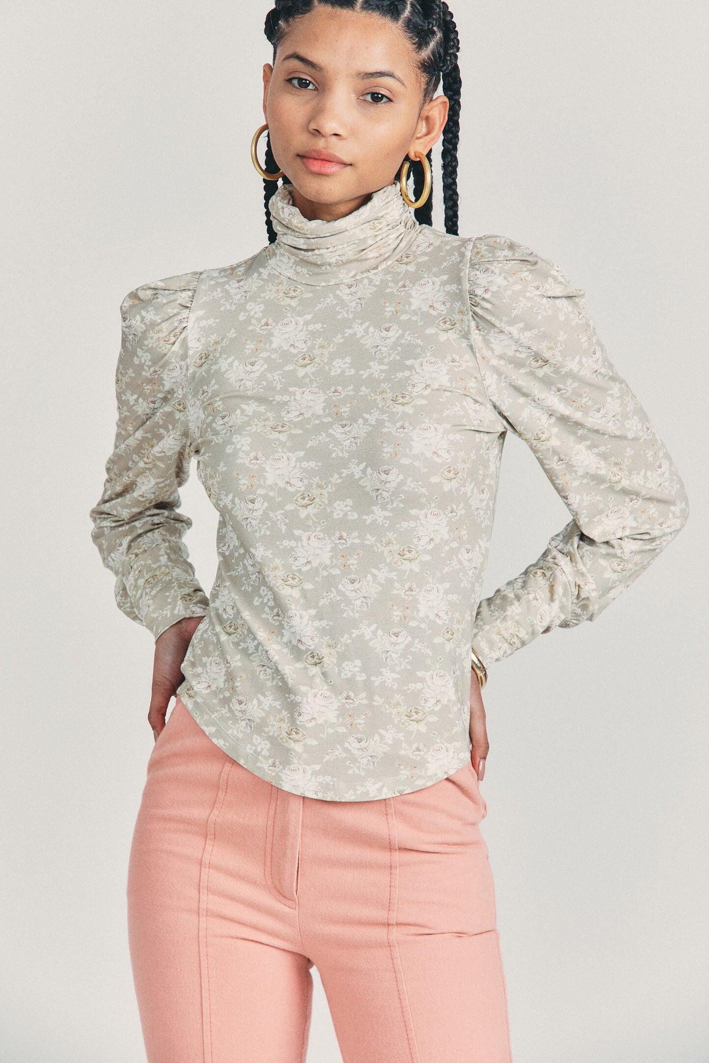 Vienna Turtleneck Desert Moon - Top