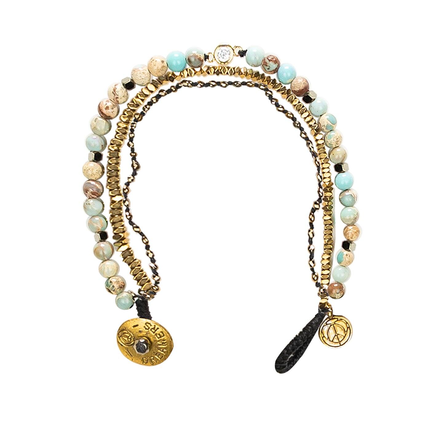Bohemi Bracelet White Crystal - Bracelet