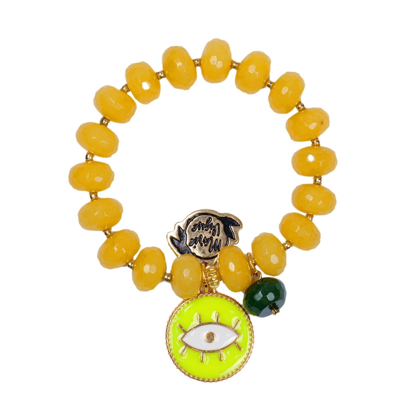Sun Colour Bracelet Yellow/Neon Yellow - Bracelet