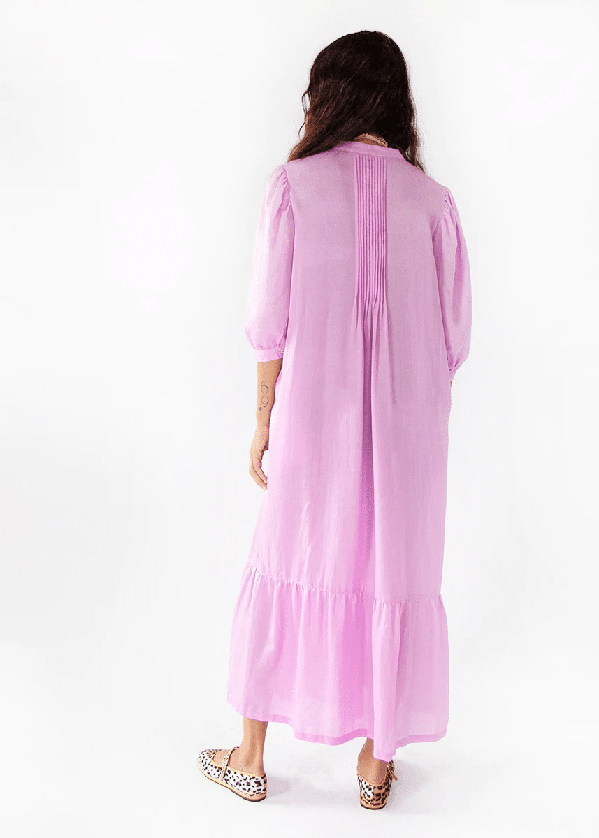 Load image into Gallery viewer, Badra Midi Dress Orchid
