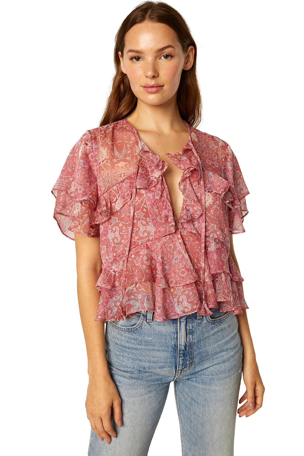 Raziela Top Washed Rose Lilac - Top