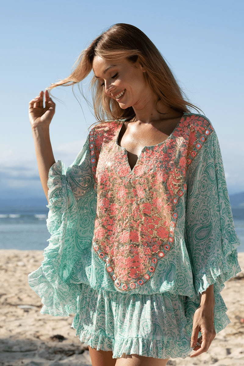 Kaftan hotsell mini dress