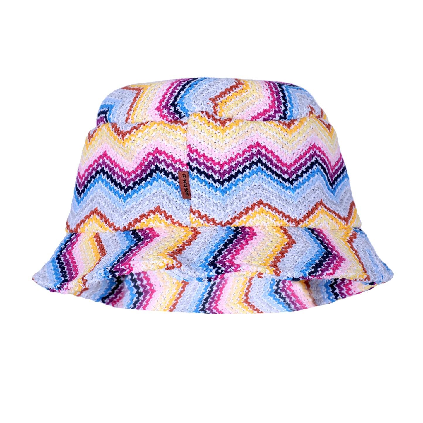 Zig Zag Colourful Bucket Hat