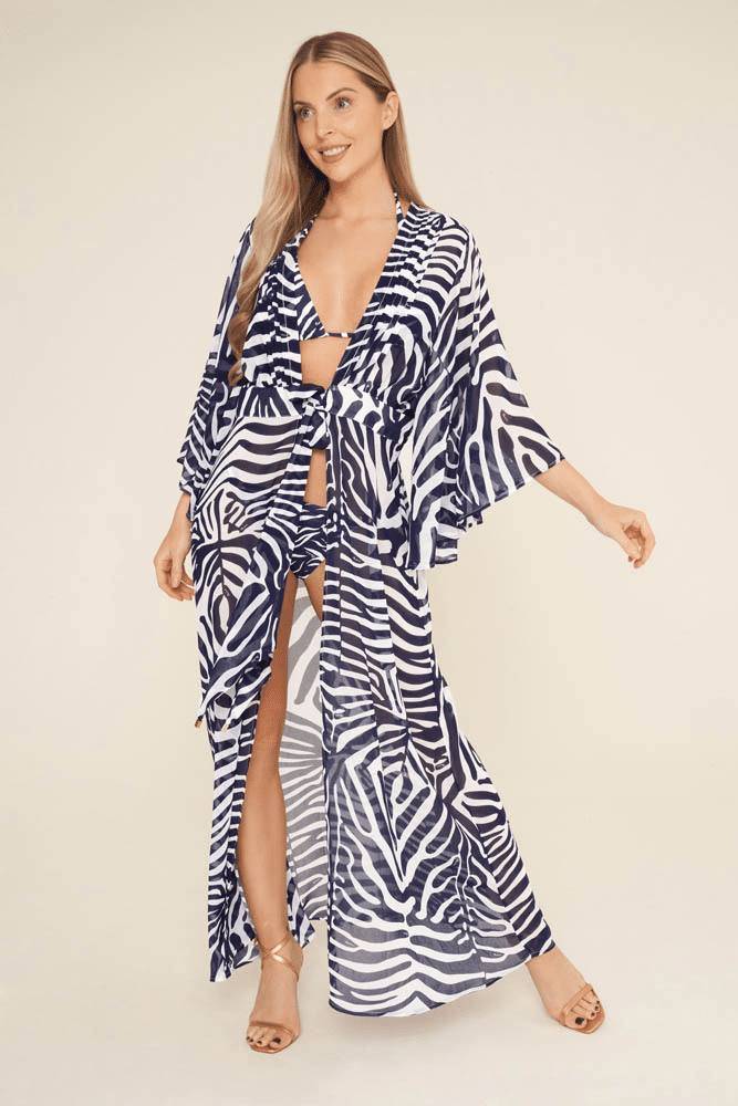 Zebra print beach cover up new arrivals