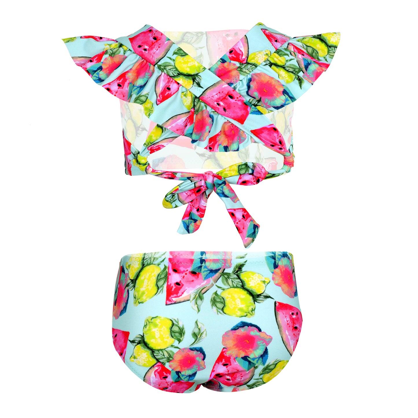 Load image into Gallery viewer, Fruit Print Swimsuit for Kids 
