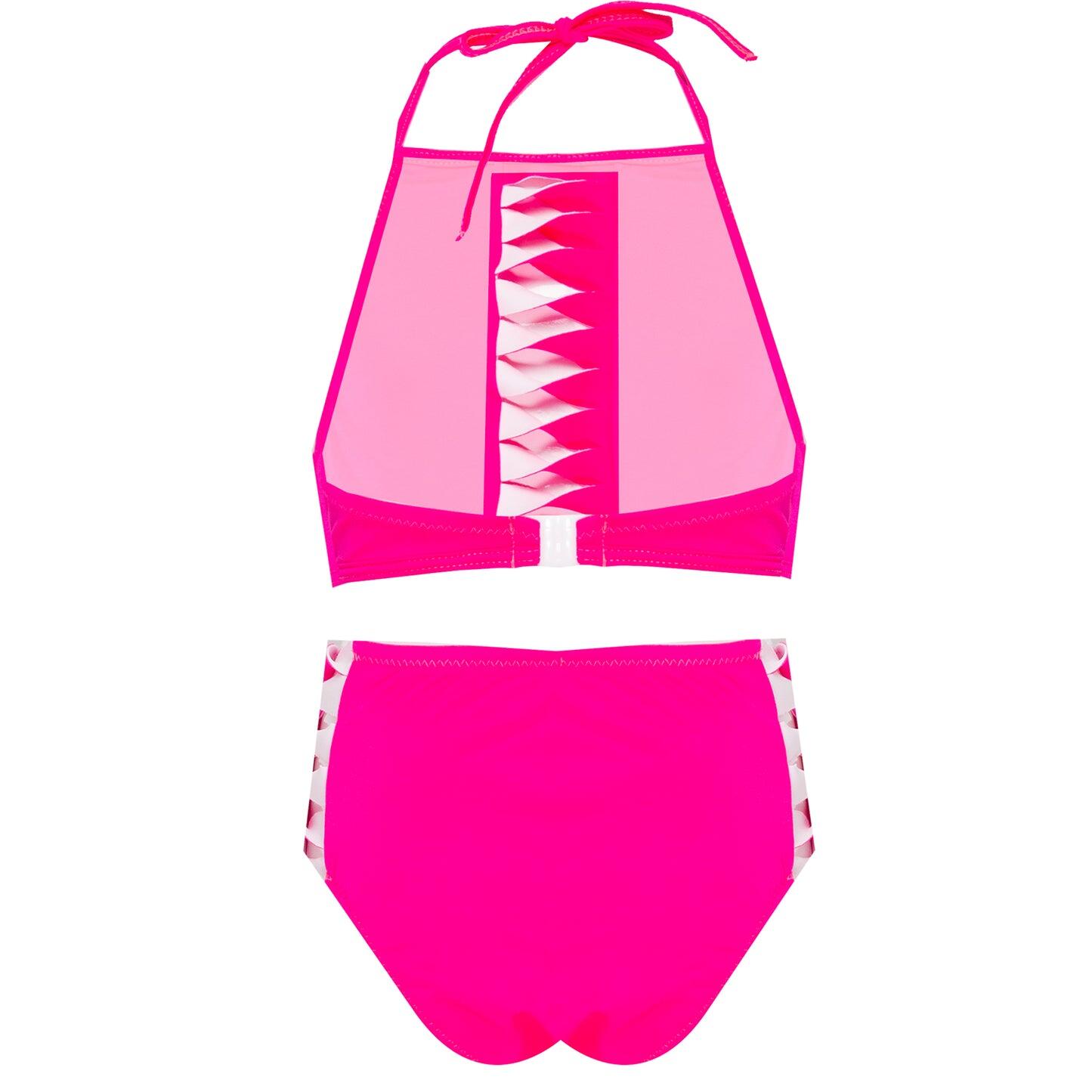 Load image into Gallery viewer, Halter Bikini Set for Kids
